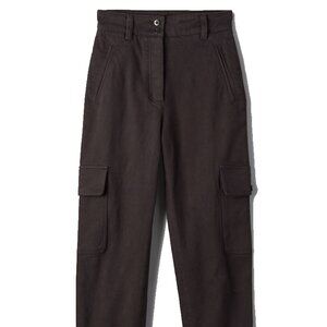 Black Wilfred Free cargo pant with Button Fly Size 8